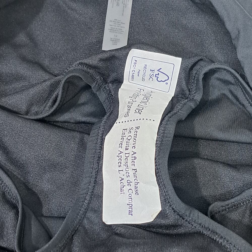 Leilani Pull On Black Swim Skirt Women's Size 12 - Picture 5 of 5